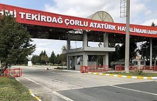 Çorlu Atatürk Havalimanı uluslararası daimi hava...