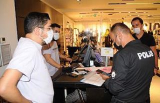 Covid-19 ile mücadele için ekipler denetimde