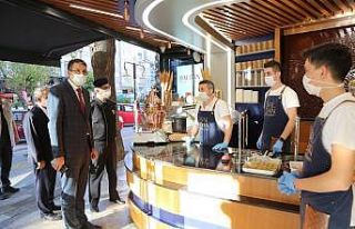 Covid-19 tedbirlerini denetledi