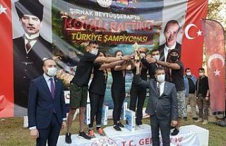 Çukurca Zap rafting takımı Türkiye 2’ncisi