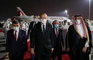 Cumhurbaşkanı Erdoğan Katar’dan ayrıldı