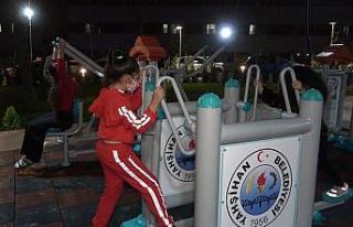 Cumhuriyet Bayramı’nda açılan parkla çocukların...