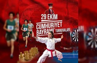 Cumhuriyet coşkusu turnuvalarla kutlanacak