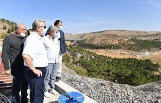 Cumhuriyet döneminin ilk barajı Çubuk 1 için özel...