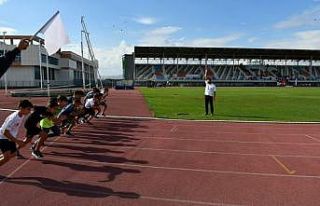 Cumhuriyet kupası atletizm yarışları yapıldı