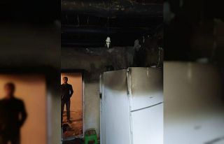 Dağlıca’da ev yangını