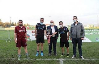 Darıca’da Ayak Tenisi turnuvası sona erdi