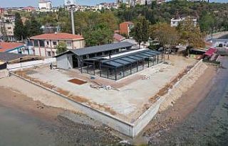 Darıca’daki yeni restoran sahil parkına yakışacak