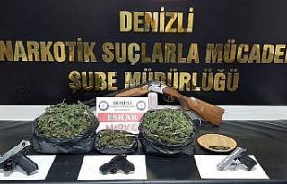 Denizli’de uyuşturucu tacirlerine operasyon: 24...