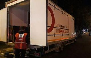 Denizli’den deprem bölgesine aşevi aracı gönderildi