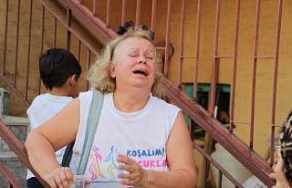 Depo alev topuna döndü, bina sakinleri gözyaşlarına...