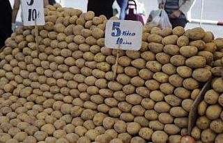 Depoya girmeyen patates şehirde 2 lira