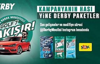 Derby’nin modifiye araç kampanyası bu yıl da...