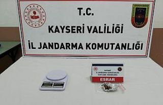 Develi’de uyuşturucu operasyonu