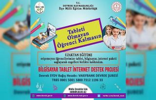 Devrek Kaymakamlığı bağış kampanyası düzenledi