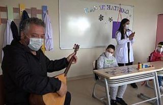 Dezavantajlı öğrencilere sazlı-sözlü eğitim