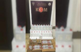 Didim’de 250 litre etil alkol ele geçirildi