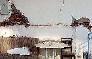 Didim’de iki binada hasar oluştu