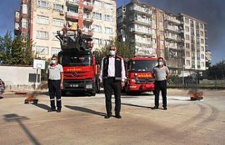 Diyarbakır itfaiyesi bir yılda 5 bin 892 olaya müdahale...