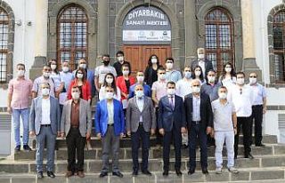 Diyarbakır Sanayi Mektebinde eğitim programını...