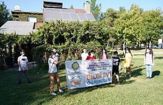 Diyarbakır’da Güneş Evi, Bilgi Evi öğrencilerini...