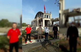 Dokap camii inşaatında sona gelindi