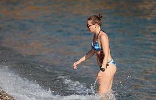 Dün ve bu sabah yağmur ve fırtınaya teslim olan...