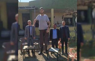 Dünyanın en uzun insanı Sultan Kösen, korona virüse...