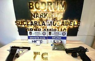 Durdurulan otobüste ele geçirildi