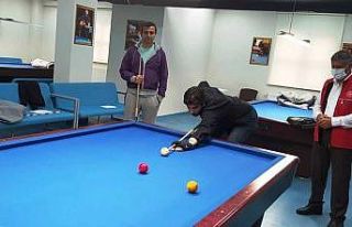 Düzce’de 3 bant bilardo eğitimleri başladı