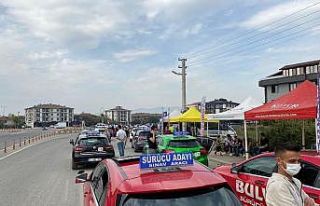 Düzce’de 500 Sürücü adayı sınava girdi