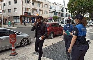 Düzce’de maske takmayan bin 247 kişiye 1 milyon...