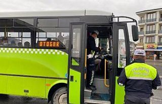 Düzce’de otogarda HES kodu uygulaması yapıldı