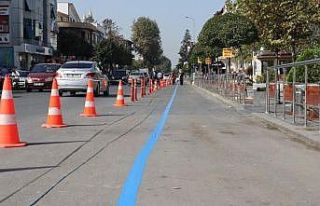 Düzce’de şehrin dört bir yanına bisiklet yolu...