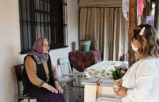 Düzceli yaşlılar kendi günlerinde unutulmadı