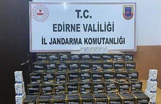Edirne’de 26 kutu uyarıcı hap ve 479 doping ilacı...
