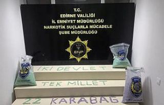 Edirne’de uyuşturucu operasyonunda 3 tutuklama