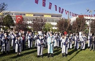 Ege Üniversitesinde Cumhuriyet Bayramı töreni