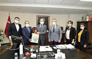 Ege ve Marmara Çevre Belediyeler Birliğinden Başkan...