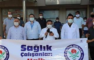 Eğitimcilerden sağlık çalışanlarına destek