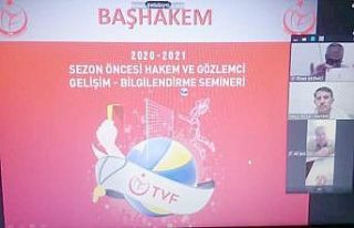 Ekim ayı voleybol hakem ve gözlemcisi toplantısı...