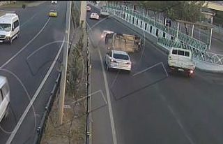 Elazığ ve Bingöl’de trafik kazaları kameraya...