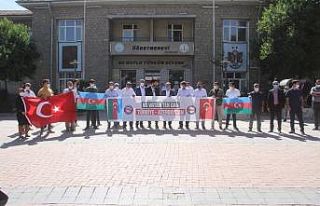 Elazığ’dan Azerbaycan’a destek