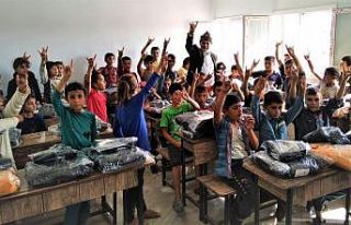Elmacı Dede yetim kampındaki 600 Türkmen çocuğun...