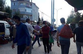 Emet pazarında Korona virüs tedbirleri