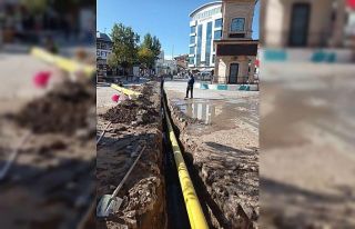 Emirdağ’da doğalgaz çalışmaları tekrar başladı