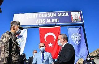 Emniyetin atış poligonu açıldı