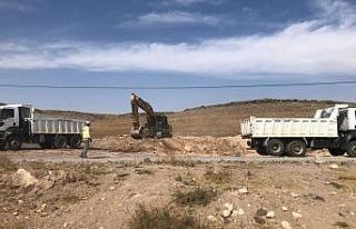 Epçe mahallesinde basınçlı sulama sistemi tamamlandı