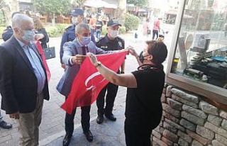 Erdek’te her yerde Türk bayrağı dalgalanacak