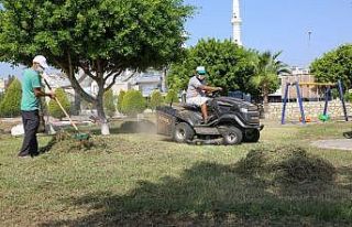 Erdemli’de sahil bandı ve sosyal alanlarda bakım...